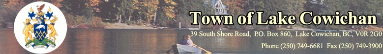 Town of Lake Cowichan - Vancouver Island BC Canada
